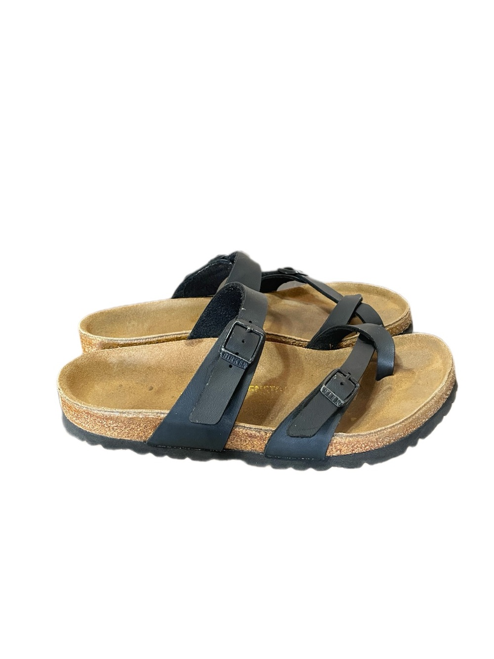 Birkenstock Arizona sandals in black leather
Unisex size 39